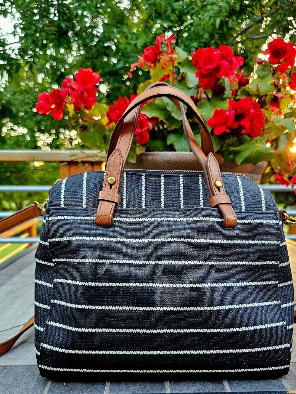 Fossil Satchel the Rachel Collection.